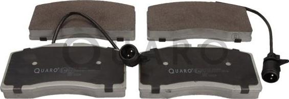 QUARO QP4312 - Тормозные колодки, дисковые, комплект autosila-amz.com
