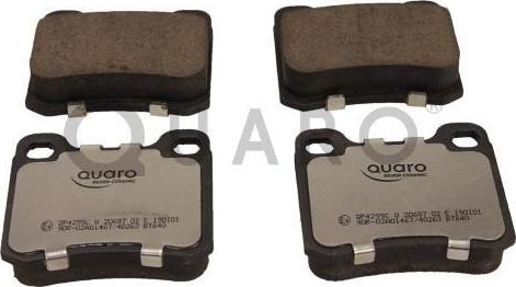 QUARO QP4299C - Тормозные колодки, дисковые, комплект autosila-amz.com