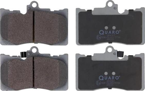 QUARO QP4767 - Тормозные колодки, дисковые, комплект autosila-amz.com