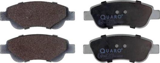 QUARO QP5456 - Тормозные колодки, дисковые, комплект autosila-amz.com