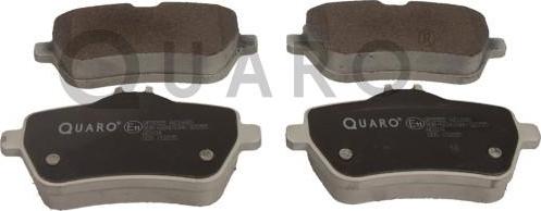 QUARO QP5555 - Тормозные колодки, дисковые, комплект autosila-amz.com