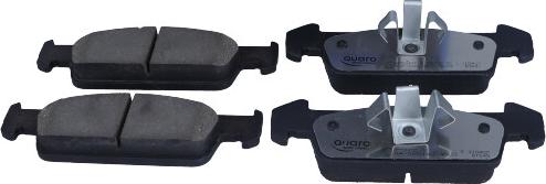 QUARO QP5343C - Тормозные колодки, дисковые, комплект autosila-amz.com