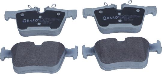 QUARO QP5781 - Тормозные колодки, дисковые, комплект autosila-amz.com