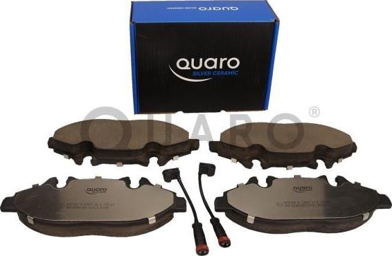 QUARO QP5728C - Тормозные колодки, дисковые, комплект autosila-amz.com