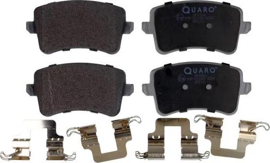 QUARO QP6566 - Тормозные колодки, дисковые, комплект autosila-amz.com