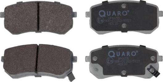 QUARO QP6655 - Колодки тормозные дисковые autosila-amz.com