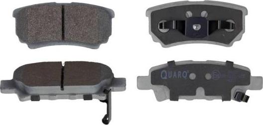 QUARO QP6028 - Тормозные колодки, дисковые, комплект autosila-amz.com