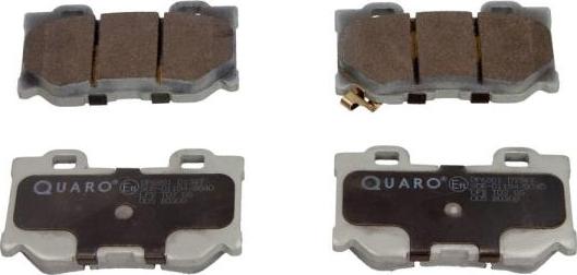 QUARO QP6881 - Тормозные колодки, дисковые, комплект autosila-amz.com