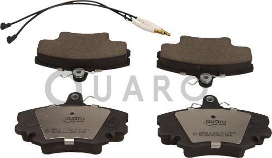 QUARO QP0910C - Тормозные колодки, дисковые, комплект autosila-amz.com