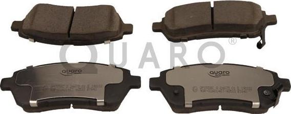 QUARO QP0558C - Тормозные колодки, дисковые, комплект autosila-amz.com