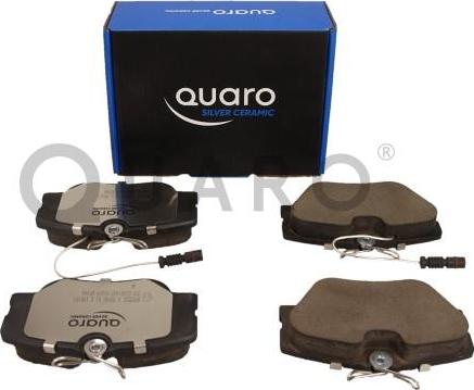 QUARO QP0552C - Тормозные колодки, дисковые, комплект autosila-amz.com