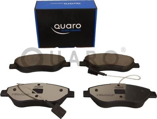 QUARO QP0614C - Тормозные колодки, дисковые, комплект autosila-amz.com