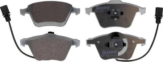 QUARO QP0067 - Тормозные колодки, дисковые, комплект autosila-amz.com
