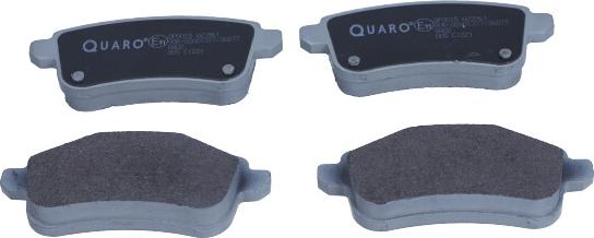 QUARO QP0015 - Тормозные колодки, дисковые, комплект autosila-amz.com