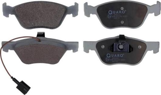 QUARO QP0120 - Тормозные колодки, дисковые, комплект autosila-amz.com