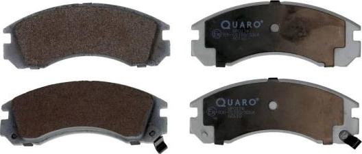 QUARO QP0174 - Тормозные колодки, дисковые, комплект autosila-amz.com