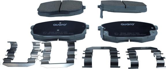 QUARO QP0846 - Тормозные колодки, дисковые, комплект autosila-amz.com