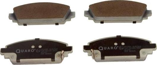 QUARO QP0355 - Тормозные колодки, дисковые, комплект autosila-amz.com