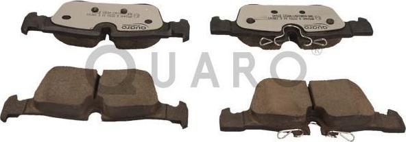 QUARO QP0244C - Тормозные колодки, дисковые, комплект autosila-amz.com