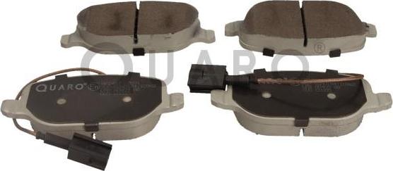 QUARO QP1487 - Тормозные колодки, дисковые, комплект autosila-amz.com