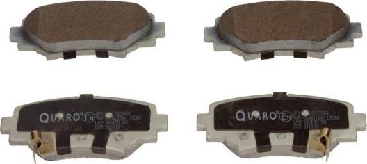 QUARO QP1609 - Тормозные колодки, дисковые, комплект autosila-amz.com
