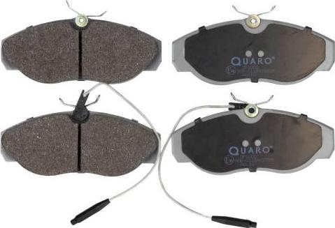 QUARO QP1000 - Комплект тормозных колодок, дисковый тормоз autosila-amz.com