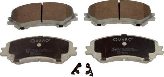 QUARO QP1086 - Тормозные колодки, дисковые, комплект autosila-amz.com