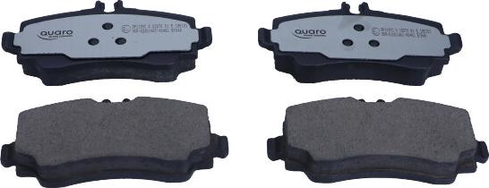 QUARO QP1190C - Колодки тормозные дисковые autosila-amz.com