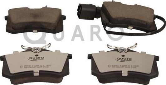 QUARO QP8041C - Тормозные колодки, дисковые, комплект autosila-amz.com