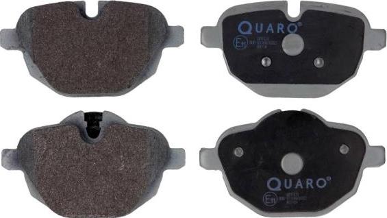 QUARO QP8123 - Тормозные колодки, дисковые, комплект autosila-amz.com