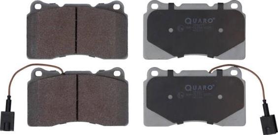 QUARO QP8877 - Тормозные колодки, дисковые, комплект autosila-amz.com