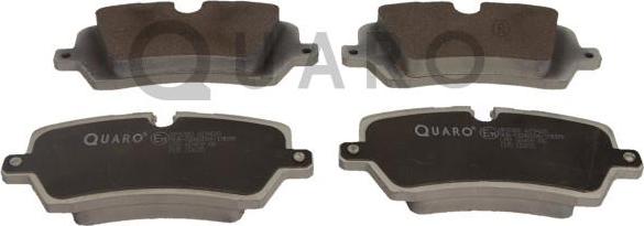QUARO QP8380 - Тормозные колодки, дисковые, комплект autosila-amz.com
