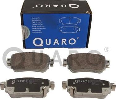 QUARO QP8267 - Тормозные колодки, дисковые, комплект autosila-amz.com