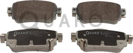 QUARO QP8267 - Тормозные колодки, дисковые, комплект autosila-amz.com