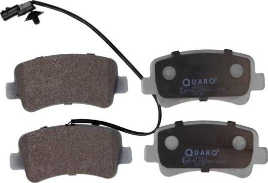 QUARO QP8211 - Тормозные колодки, дисковые, комплект autosila-amz.com