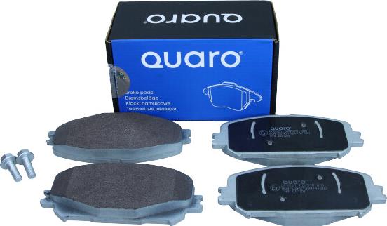 QUARO QP8221 - Тормозные колодки, дисковые, комплект autosila-amz.com