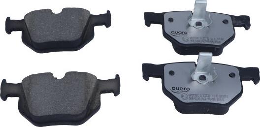 QUARO QP8739C - Тормозные колодки, дисковые, комплект autosila-amz.com
