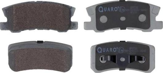 QUARO QP8738 - Тормозные колодки, дисковые, комплект autosila-amz.com