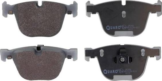 QUARO QP3906 - Тормозные колодки, дисковые, комплект autosila-amz.com