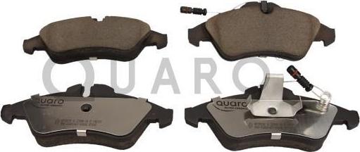 QUARO QP3515C - Тормозные колодки, дисковые, комплект autosila-amz.com
