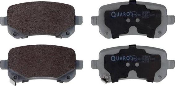 QUARO QP3169 - Тормозные колодки, дисковые, комплект autosila-amz.com