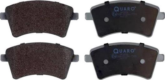 QUARO QP3856 - Тормозные колодки, дисковые, комплект autosila-amz.com