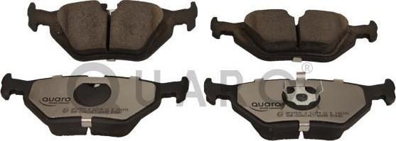 QUARO QP3757C - Тормозные колодки, дисковые, комплект autosila-amz.com