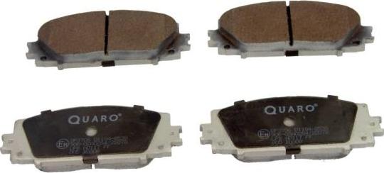 QUARO QP3706 - Тормозные колодки, дисковые, комплект autosila-amz.com