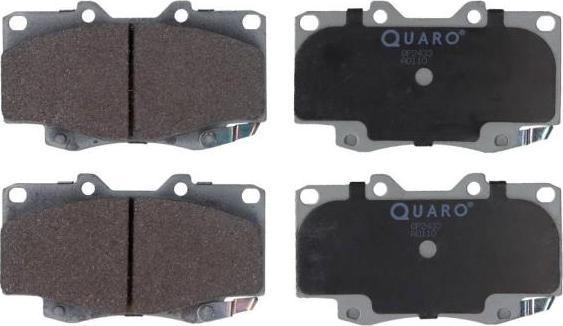 QUARO QP2433 - Тормозные колодки, дисковые, комплект autosila-amz.com