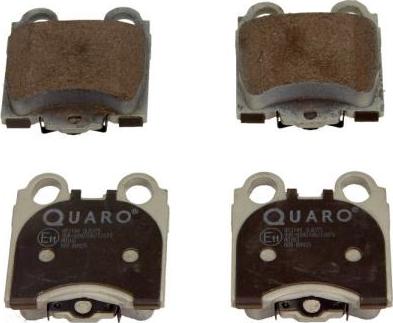 QUARO QP2144 - Комплект тормозных колодок, дисковый тормоз autosila-amz.com