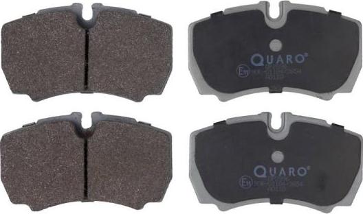 QUARO QP2896 - Тормозные колодки, дисковые, комплект autosila-amz.com