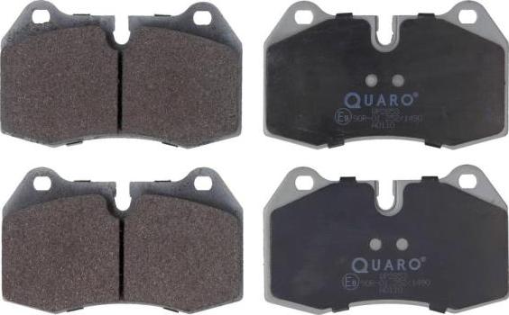 QUARO QP2853 - Тормозные колодки, дисковые, комплект autosila-amz.com
