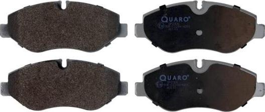 QUARO QP2306 - Тормозные колодки, дисковые, комплект autosila-amz.com