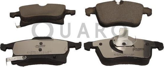 QUARO QP7965C - Тормозные колодки, дисковые, комплект autosila-amz.com